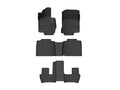 WeatherTech Black Front Rear Rear FloorLiner HP Fits -21-24 Mercedes-Benz 4415331-441595-3-4IM