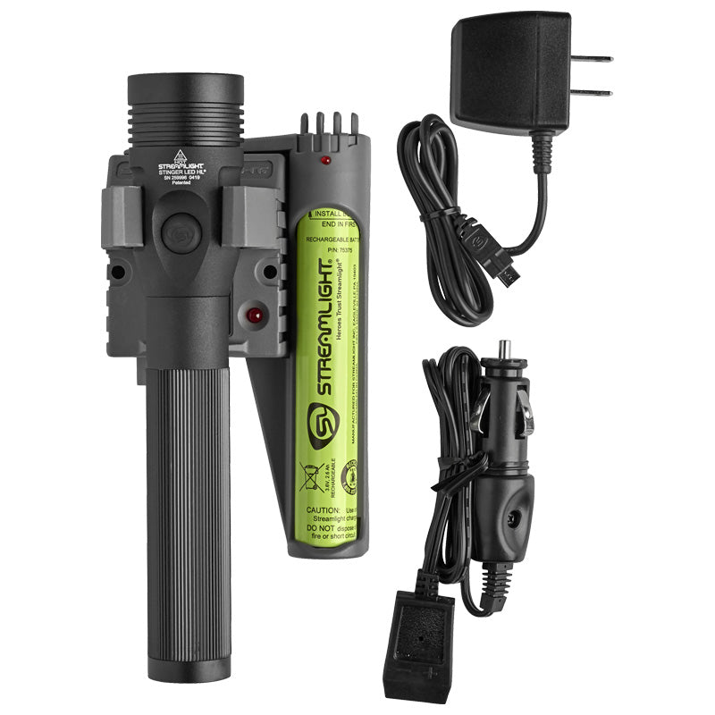 STINGER LED HL 120V/100V AC/12V DC PIGGYBACK SMART CHARGE RED