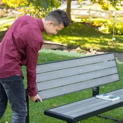 LIFETIME CONVERTIBLE BENCH HARBOR GRAY