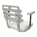 WISE 8WD562 OFFSHORE SERIES LADDERBACK HELM CHAIR WHITE