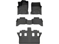 WeatherTech Black Front Rear Rear FloorLiner HP Fits 2025 Toyota 441919-1-2-3IM