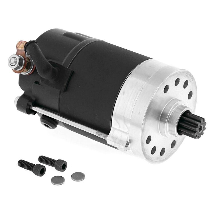 All Balls Racing 66-77 Harley-Davidson FLH Electra Glide Starter Motor 1.4 Black Prestolite