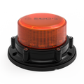 BEACON: LED HD BEACON 3 BOLT 1030VDC CLEAR LENS AMBER VACUUM MOUNT