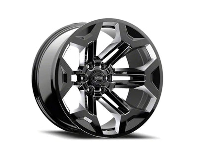 Rough Country Torque Pulse Gloss Black 20x9 6x5.5 0mm TW405C-2090833300