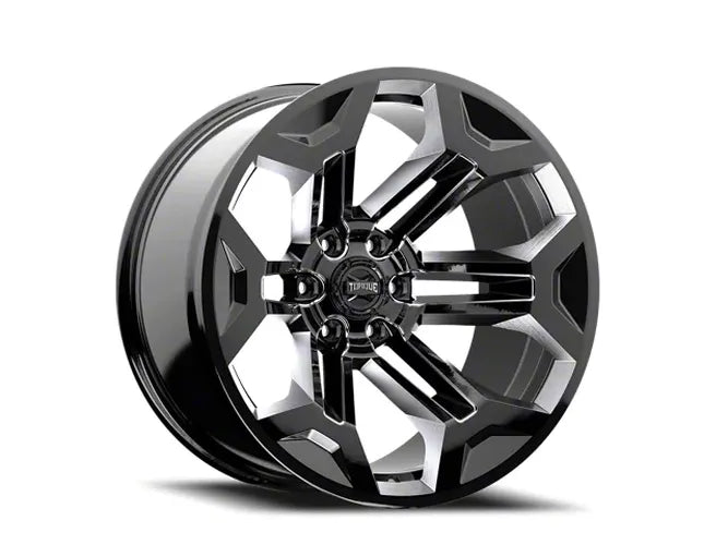 Rough Country Torque Pulse Gloss Black 20x9 6x5.5 0mm TW405C-2090833300
