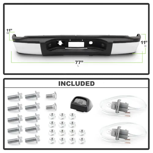 SPYDER silver bumper