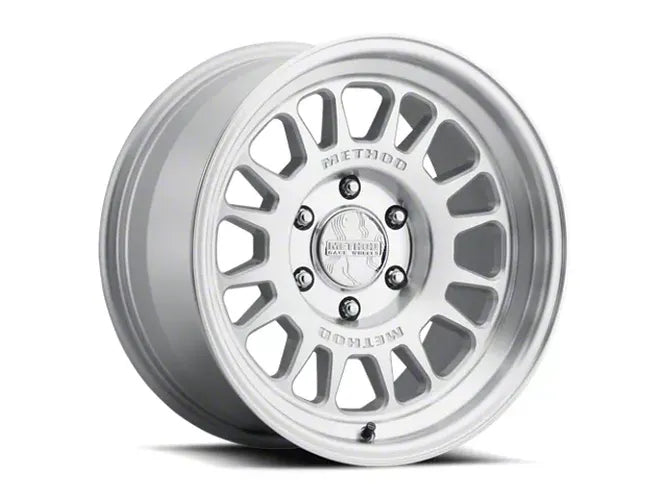 Method MR318 17x8.5 / 6x5.5 BP / 0mm Offset / 106.25mm CB Machined-Clear Coat