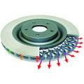 DBA 14-20 Mercedes-Benz CLA45 AMG (350mm Front Rotor) Front 4000 Series Cross Drilled Rotor