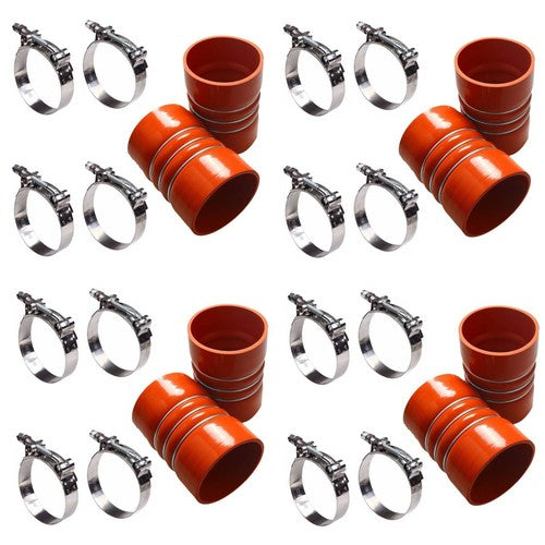 HPS Performance 10 ID x 10 Long 8-ply Aramid Reinforced Silicone CAC Coupler Hose Hot Side (200mm ID x 254mm Length)