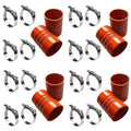 HPS Performance 10 ID x 10 Long 8-ply Aramid Reinforced Silicone CAC Coupler Hose Hot Side (200mm ID x 254mm Length)