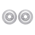 R1 Concepts Brake Rotor- D/S - Silver Fits Kia Borrego