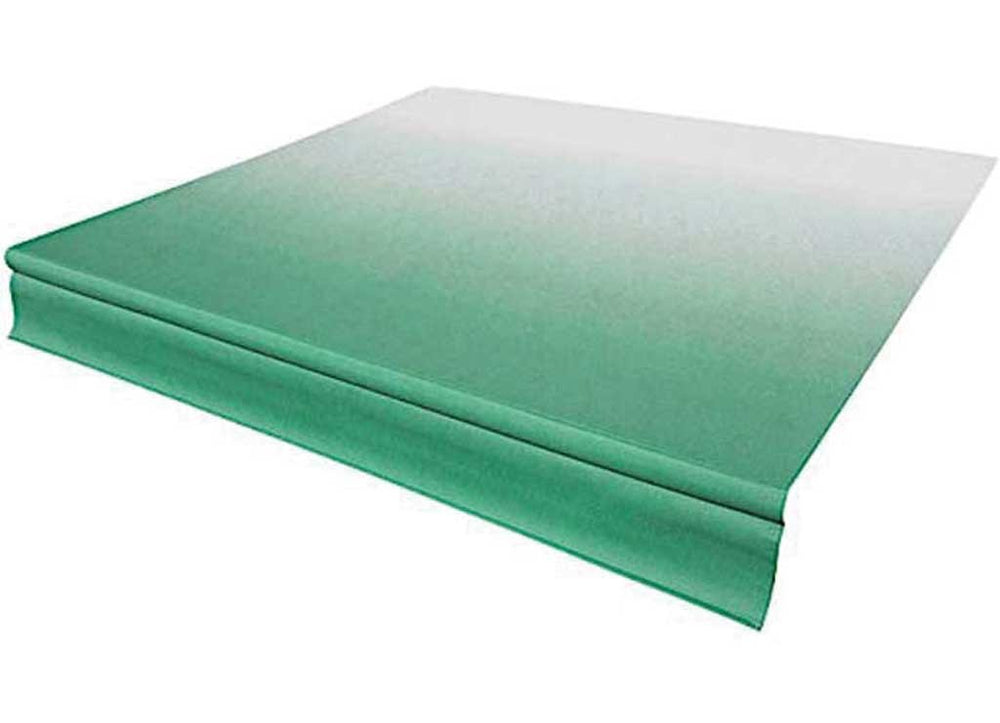 12FT REPLACEMENT FABRIC GREEN FADE WH