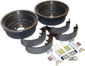 Rear Drum Service Brake Kit for Jeep XJ, MJ, YJ w/ 10 Inch x 2.5 Inch Drums Crown Automotive