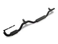Slimline 2 Inch Drop Step Side Bars for 2007-2018 Jeep Wrangler JK Unlimited 4-Door, Textured Black Rampage