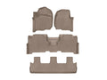 WeatherTech Tan Front Rear Rear FloorLiner HP Fits -20-24 Navigator 451295-1-7-8IM