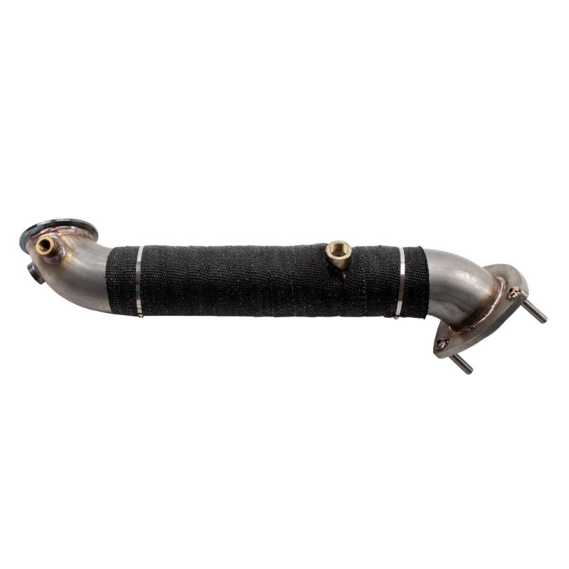 Wehrli Down Pipe (3 Bolt Flange) 3in. for 2015.5-2016 Duramax LML Stainless Stainless 100705