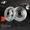 R1 Concepts Brake Rotor Drum- D/S - Silver Fits Nissan Sentra