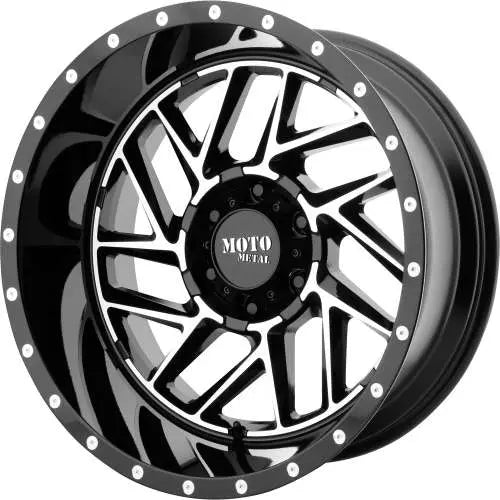 BREAKOUT 20x10 5x127.00 GLOSS BLACK MACHINED (18 mm)