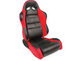Sportsman Racing Seat - Right - Red Vinyl/Velour