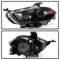 1316 DART HALOGEN ONLY (EX HID MODELS ) OE STYLE HEADLIGHTS BLACK