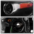 1316 DART HALOGEN ONLY (EX HID MODELS ) OE STYLE HEADLIGHTS BLACK