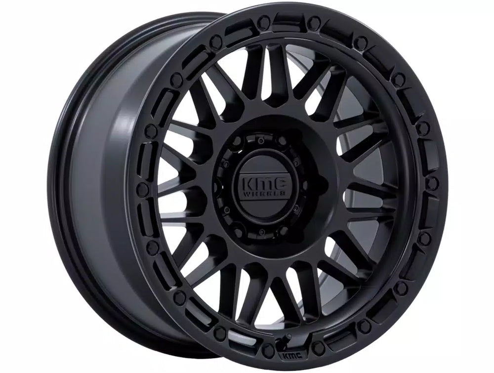 Wheel Pros ATTACK 17X8.5 6X4.5 66 25 M-BLK KM555MX17856425