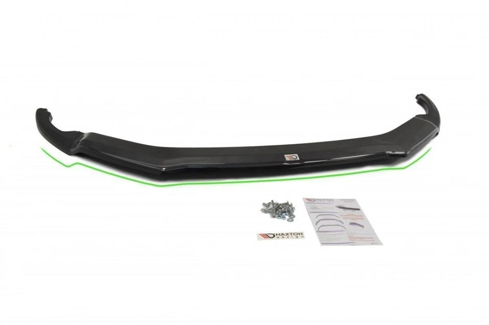 Maxton Design V3 Gloss Black Front Lip - 2017-2018 Audi R8