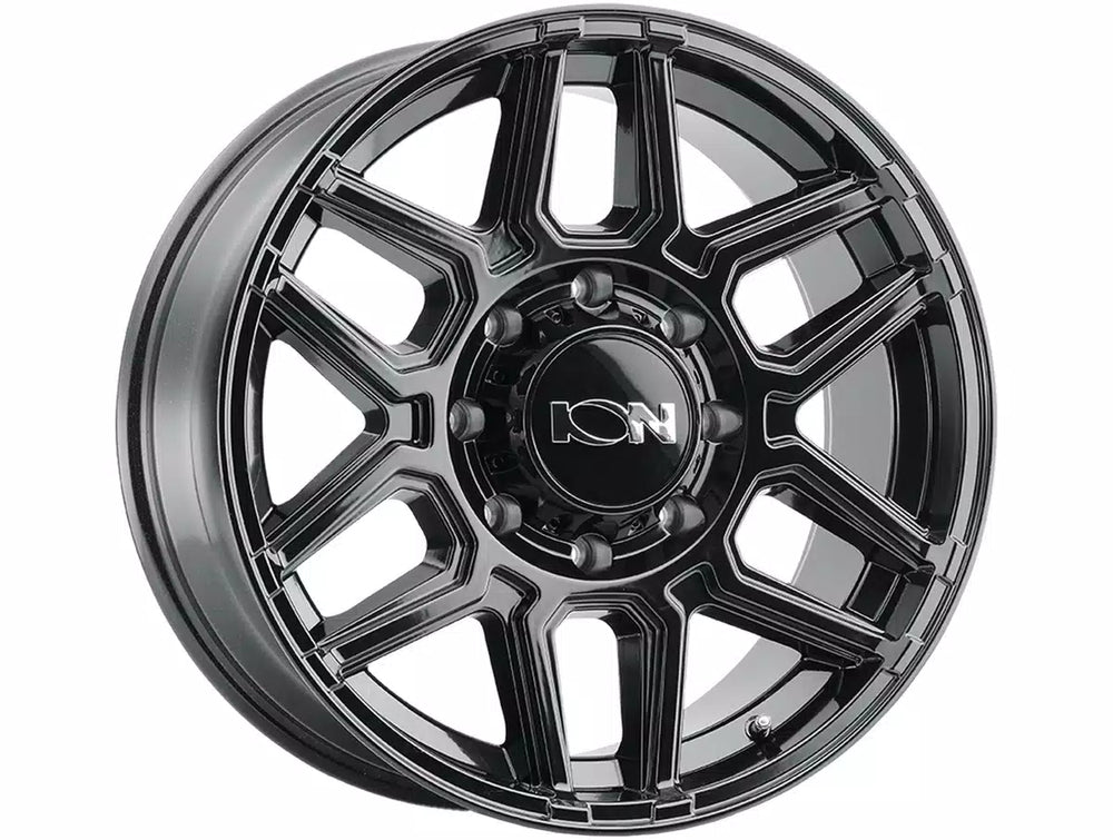 Cast Aluminum Wheels 146 GB 20x10 Gloss Black 6 On 139.7 Bolt Pattern -19 Offset ION Wheels