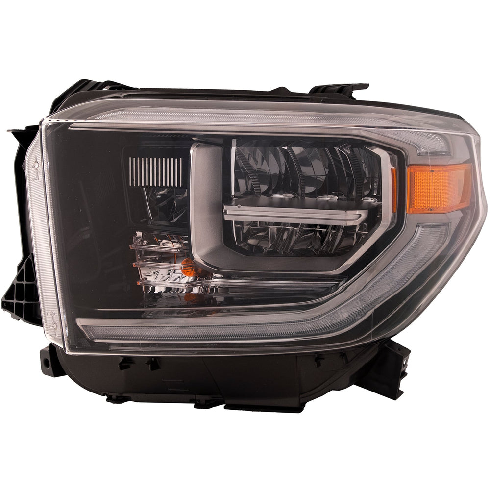 LH HEADLAMP ASSY(LED)(W/SMOKED CHROME ACCENT) TY TUNDRA 1818