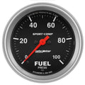 AutoMeter Gauge Fuel Pressure 2-5/8in. 100PSI Digital Stepper Motor Sport-Comp
