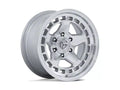 FUEL WHEELS CORE 17X8.5 5X5 71 25 H-SLV-MCH FLOW FORMED ALUMINUM HYPER SILVER W MACHINED FACE FC894SD17855025
