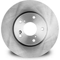 R1 Concepts Brake Rotor- Slotted - Silver Fits Lexus LX470