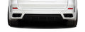 2014-2018 BMW X5 F15 AF-1 Wide Body Rear Diffuser ( GFK ) - 1 Piece (S)