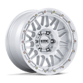 Wheel Pros ATTACK 17X8.5 6X5.5 106 25 G-SLV-MCH KM555SD17856825
