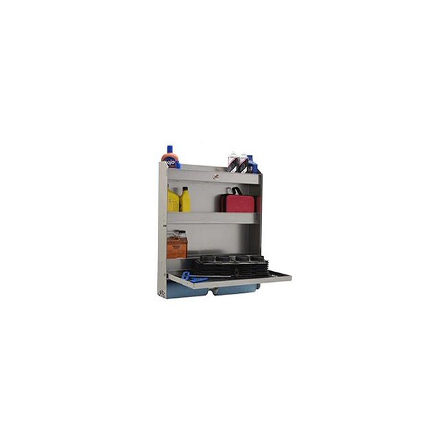 CARGO ORGANIZATION STORAGE CABINET W FOLDING TRAY; 30IN H X 251/2IN W X 9IN D