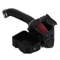 *USE: SAB75-5085-1* Cold Air Intake For 17-19 Ford F250 F350 V8-6.7L Powerstroke Cotton Cleanable Red S B