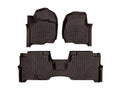 WeatherTech Black Front Rear Rear FloorLiner HP Fits -20-24 Navigator L 441295-1-7-9IM