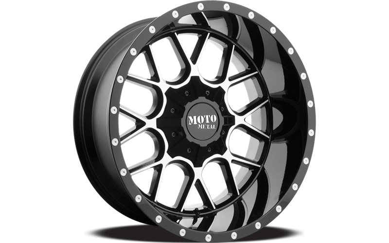 SIEGE 20x9 5x139.70/5x150.00 GLOSS BLACK MACHINED (0 mm)