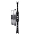 R1 Concepts Brake Rotor- Slotted - Silver