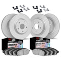 DFC 05-06 Honda CR-V Front & Rear Geospec Rotors w/4000 HybriDynamic Brake Pads w/Hardware