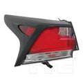 TYC auto part installed view