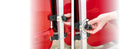 97C WRANGLER UNLIMITED/20C GLADIATOR EZ4X4 DOOR HOLDER ALUMINUM ROLLING CART SILVER