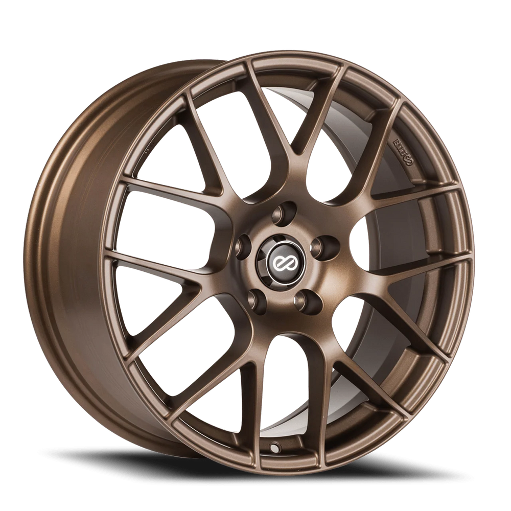 Enkei Raijin 18x8 40mm Offset 5x114.3 Bolt Pattern 72.6 Bore Diameter Bronze Wheel