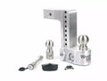 WEIGH SAFE 8 DROP HITCH W/ 2.5 SHANK ADJUSTABLE BALL MOUNT W/ 17/8 & 2 BALLS