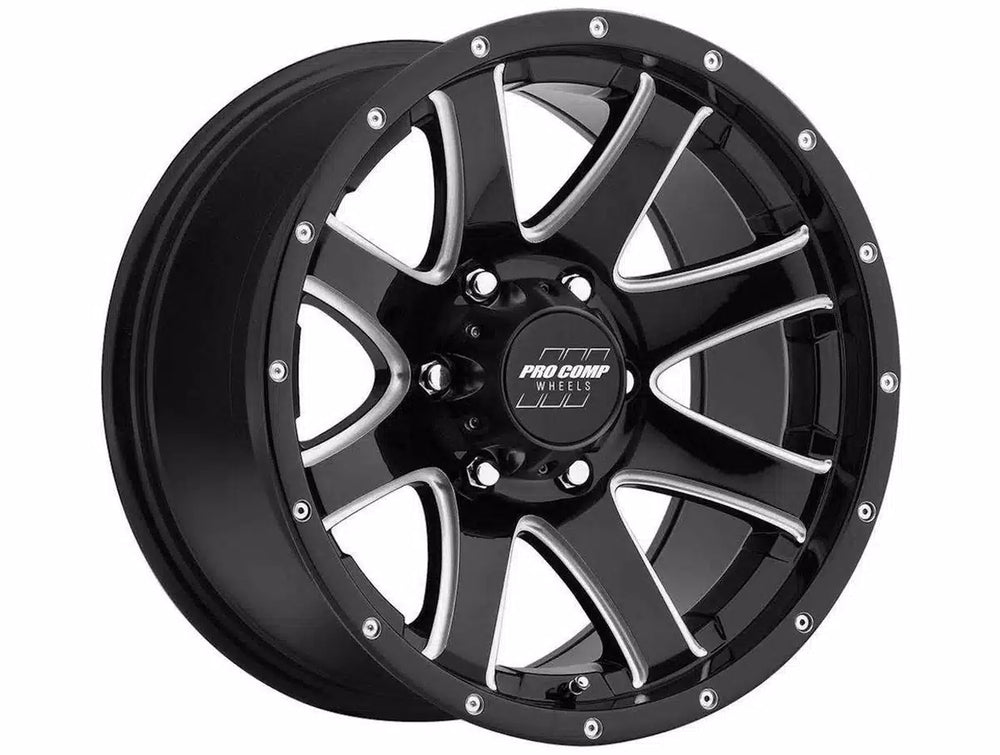 Wheel Pros Pro Comp Alloys PATRIOT 20X9 8X180 124 0 G-BLK MILL PXA8176-2989