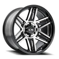 Cast Aluminum Wheels 147 BM 20x9 Machined Black 6 On 139.7 Bolt Pattern 0 Offset ION Wheels