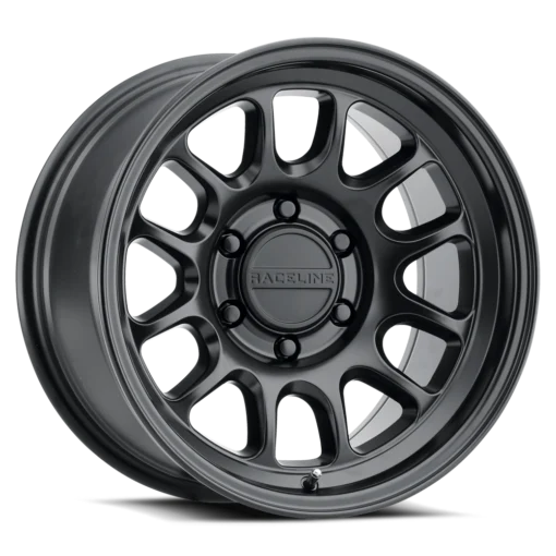 Raceline Wheels ROGUE SATIN BLACK 17X8 5X110 30mm