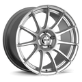 Konig Wheels silver auto part