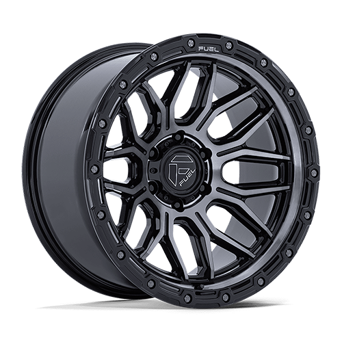 FUEL WHEELS SURGE 18X9 8X170 125 20 G-BLK-MCH-GTCC CAST ALUMINUM GLOSS BLACK MACHINED W GTCC FC881BT18908720