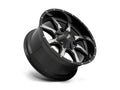 MO970 20x12 8x170.00 GLOSS BLACK W/ MACHINED FACE (44 mm)